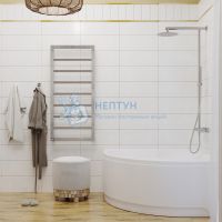 Акриловая ванна 1ACReal Martin 120x120 угловая Щ0000045647