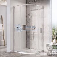 Душевой уголок BLSCP4-90 профиль хром+прозрачное стекло Ravak X3BM70C00Z1