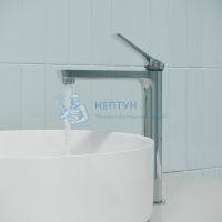 Смеситель для настольного умывальника, глянцевый хром, Parker, IDDIS, PARSB01i01