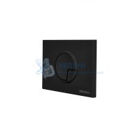 Кнопка Berges Wasserhaus для инсталляции NOVUM R5 Soft Touch черная
