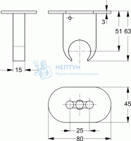 Держатель душа Ideal Standard B9846AA