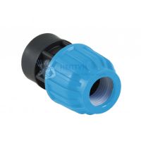 ПНД муфта переходная 25х3/4" ВР Heisskraft "BLUE"