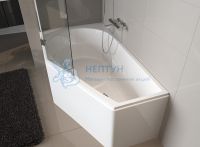 Акриловая ванна Riho Yukon 160x90 асимметричная B008001005