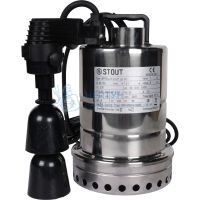 Насос дренажный Stout с вертикальным поплавком, кабель 10 м SPD-0003-2 00450