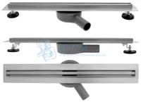 Душевой желоб с решеткой 70см Rea NEO SLIM PRO 700 Chrom REA-G8401