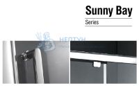 Душевая дверь Gemy 700x1900 профиль Хром S28130