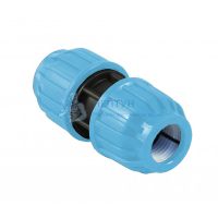 ПНД муфта соединительная 25х25 Heisskraft "BLUE"