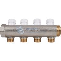 Коллектор распределительный 1", 4 отвода 1/2" Stout SMB 6851 011204