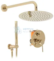 Душевой комплект REA LUNGO + BOX GOLD REA-P4110
