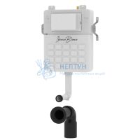 Бачок смывной скрытого монтажа с механ. управлением 4,5/9 л. Iberica Blanca IB.032C