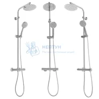 Душевая стойка термостатическая REA BLISS Chrom REA-P8805