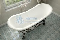 Ванна Эстет Boston silk ФР-00014525 180х74 отдельностоящая овальная