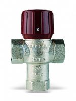 Термостатический смесительный клапан Watts 1" ВР KVS 2,1 (4-5 точек водоразбора) AM61C AQUAMIX 32-50°С 6111C1