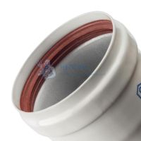 Элемент дымохода STOUT d 80 труба 500 мм п/м SCA-0080-000500
