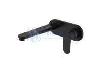 Встраиваемый смеситель Черный матовый Aquatek Ника AQ1813MB