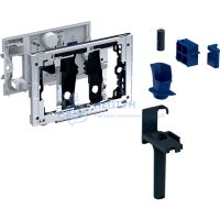 Вставной блок для Geberit DuoFresh Stick, для смывных бачков скрытого монтажа Sigma 12 см: Глянцевый хром