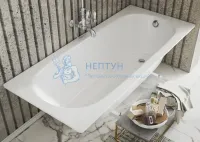 Ванна из литьевого мрамора Taliente Orta Stretto OR17070Stretto 170х70 пристенная прямоугольная