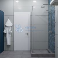 Душевой уголок Triton Терра-Хром, 90х90, квад., Щ0000053609 РАСПРОДАЖА!