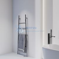 Полотенцесушитель электрический Abber Treppe AH4705NG оружейная сталь