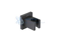 Держатель ручного душа AQUATEK, матовый черный AQ2401MB