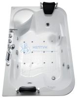 Акриловая ванна Gemy 180x180 прямоугольная G9085 K R
