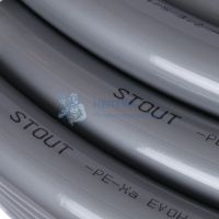 Труба из сшитого полиэтилена 32х4.4 мм Stout PEX-a серая SPX-0001-003244