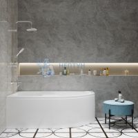 Акриловая ванна Triton София 170x95 асимметричная Щ0000046115
