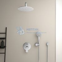 Верхний душ 250x250 Полированная нержавеющая сталь Ideal Standard B0384MY