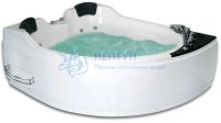 Акриловая ванна Gemy 170x170 асимметричная G9086 B L