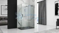 Поддон для душа REA ROCK BLACK 120x80 REA-K4579