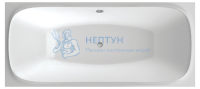 Акриловая ванна C-Bath Kronos 180x80 прямоугольная CBQ013001