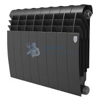 Биметаллический радиатор Royal Thermo BiLiner 350 Noir Sable 8 секций