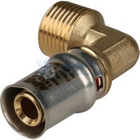 Угольник пресс 16x1/2" НР Stout SFP-0011-001216
