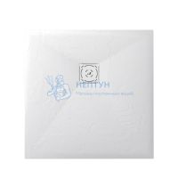 Душевой поддон 80*80*2,5 RGW ST-0088W Белый/Квадрат Ø90 Каменный