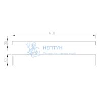 Полотенцедержатель ABBER Westen AA1755G золото матовое