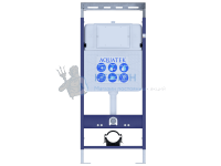Инсталляция для унитаза Aquatek Easy Fix 50 INS-0000010+звукоизоляционная прокладка