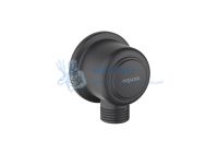 Шланговое подсоединение AQUATEK, матовый черный AQ2461MB КЛАССИК