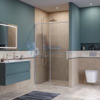 Душевая дверь BelBagno SOFT_CLOSE-1-BF-1-120-C-Cr