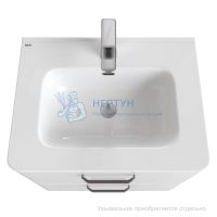 Тумба подвесная, белая, 60 см, Brick, Iddis BRI60W0i95. Подходит умывальник: 0106000i28