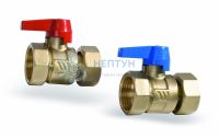 Комплект Watts KH из двух шаровых кранов с накидной гайкой