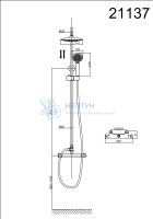 Термостатическая душевая система D&K Bayern.Potsdam DA2113701B09