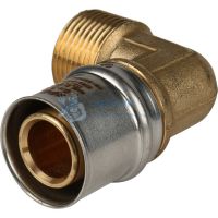 Угольник пресс 26x3/4" НР Stout SFP-0011-003426