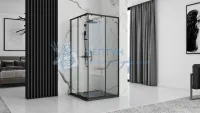 Поддон для душа REA ROCK BLACK 90x90 REA-K4581