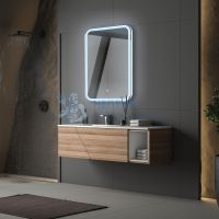 Зеркало ABBER See AG6106S с подсветкой, сенсорный выключатель, диммер
