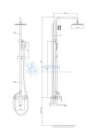Душевая система RUSH Bruny (BR4335-40)