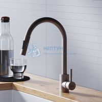 Кухонный смеситель с вытягивающимся изливом Dorff Logic D3007511