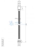 Душевой шланг Cezares CZR-FMM-200-01