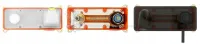 Смеситель для раковины срытого монтажа REA SONIC BLACK MAT REA-B0181