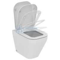Напольный приставной унитаз Ideal Standard TONIC II AquaBlade K317301 с сиденьем