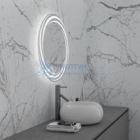 Зеркало ARMA D700 (700*700*45) LED с сенсорным выключателем 157070